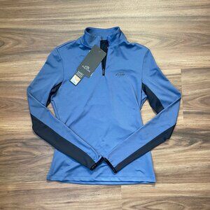 Equiline Long Sleeve Riding Sun Shirt Indigo Blue - XS